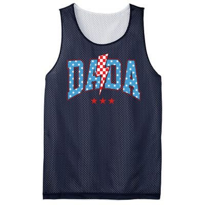 Dada 4th Of July Usa Festive Mesh Reversible Basketball Jersey Tank