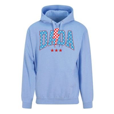 Dada 4th Of July Usa Festive Unisex Surf Hoodie