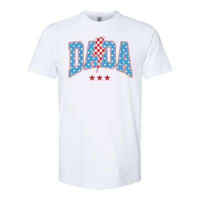 Dada 4th Of July Usa Festive Softstyle CVC T-Shirt