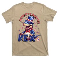 Dinosaur 4th Of July Amerisaurus T Rex T-Shirt