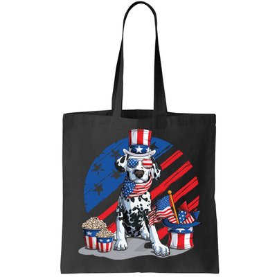 Dalmatian 4th Of July American Sunglasses Dog Puppy Usa Gift Bag