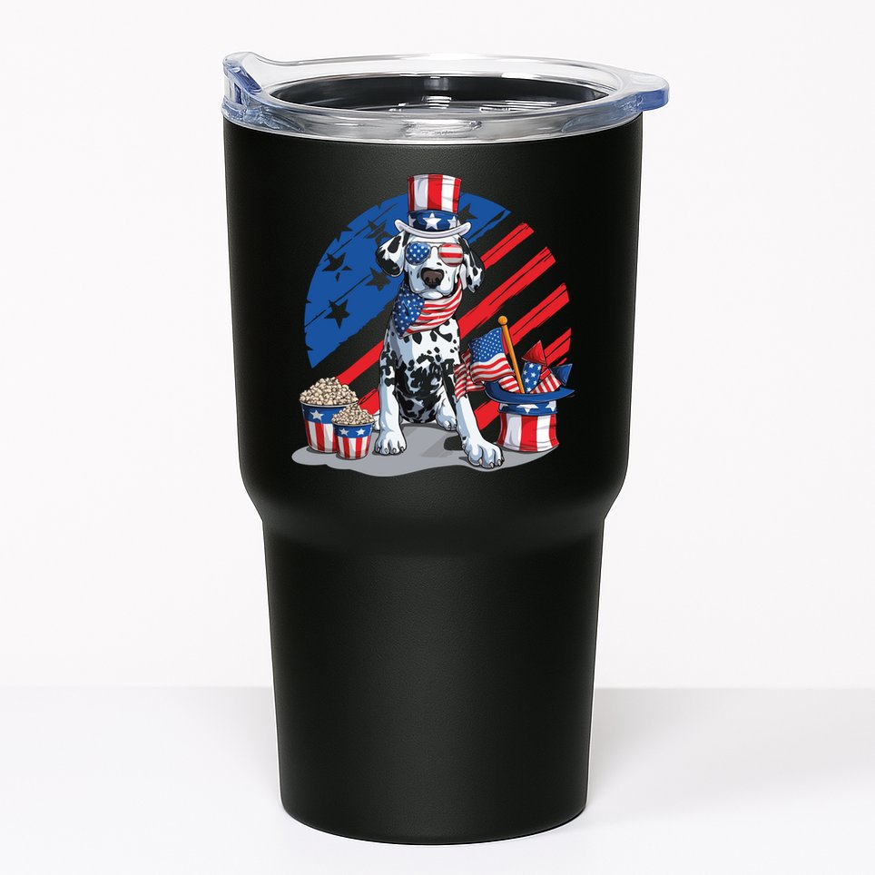 Dalmatian 4th Of July American Sunglasses Dog Puppy Usa Gift Tumbler