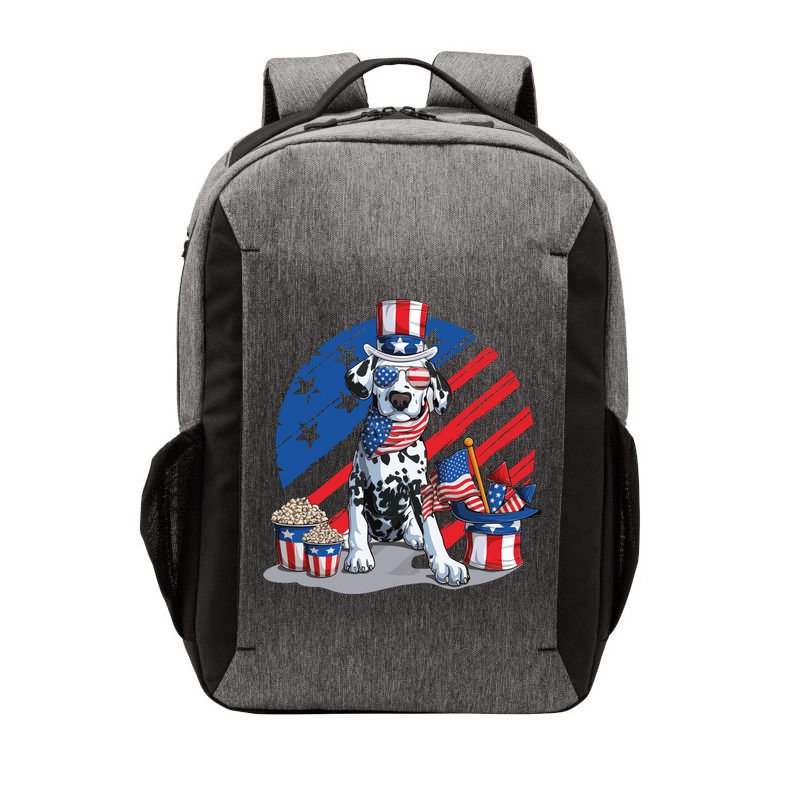 Dalmatian 4th Of July American Sunglasses Dog Puppy Usa Gift Vector Backpack