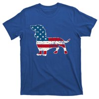 Dachshund 4th Of July American Flag Dog Lovers T-Shirt