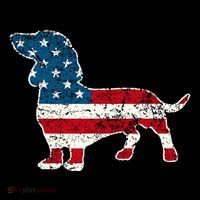 Dachshund 4th Of July American Flag Dog Lovers Impact Tech Backpack