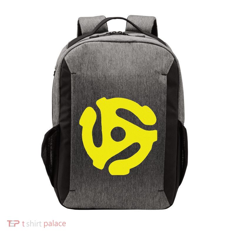 Dj 45 Rpm Adapter Turntable Record Vinyl Vector Backpack
