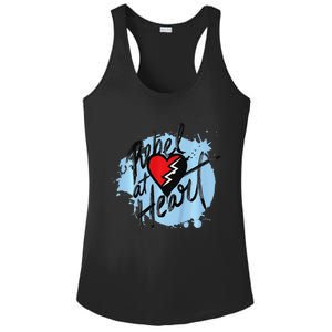 Descendants 4 The Rise Of Red Rebel At Heart Ladies PosiCharge Competitor Racerback Tank