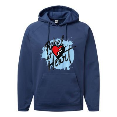 Descendants 4 The Rise Of Red Rebel At Heart Performance Fleece Hoodie