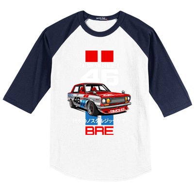 Datsun 510 Bre Baseball Sleeve Shirt