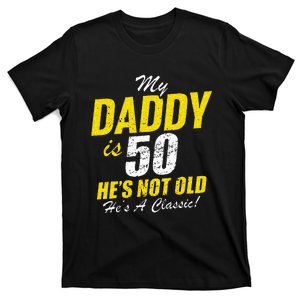 Daddy 50th Birthday Dad 50 T-Shirt