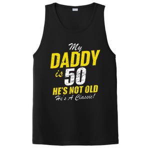 Daddy 50th Birthday Dad 50 PosiCharge Competitor Tank