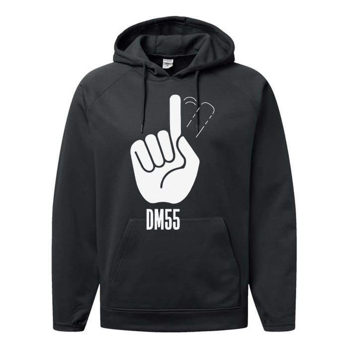 Dm 55 Honor Dikembe Dm 55 For Fan Performance Fleece Hoodie