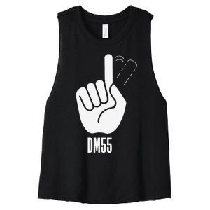 Dm 55 Honor Dikembe Dm 55 For Fan Women's Racerback Cropped Tank