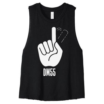 Dm 55 Honor Dikembe Dm 55 For Fan Women's Racerback Cropped Tank