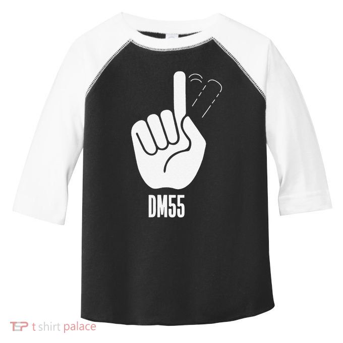 Dm 55 Honor Dikembe Dm 55 For Fan Toddler Fine Jersey T-Shirt