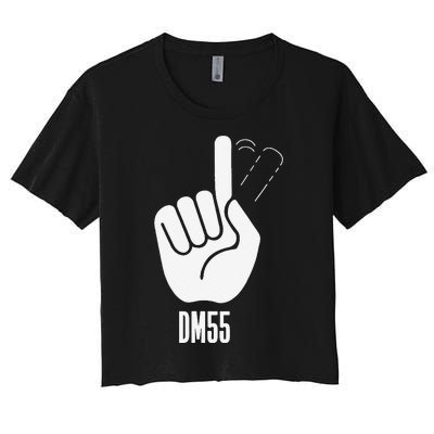 Dm 55 Honor Dikembe Dm 55 For Fan Women's Crop Top Tee