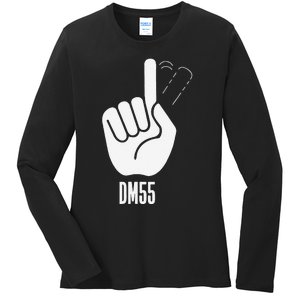 Dm 55 Honor Dikembe Dm 55 For Fan Ladies Long Sleeve Shirt