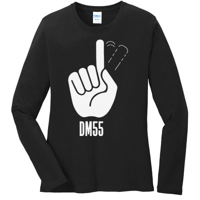 Dm 55 Honor Dikembe Dm 55 For Fan Ladies Long Sleeve Shirt