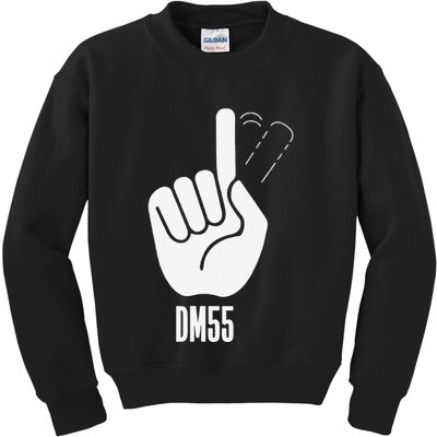 Dm 55 Honor Dikembe Dm 55 For Fan Kids Sweatshirt