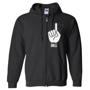 Dm 55 Honor Dikembe Dm 55 For Fan Full Zip Hoodie