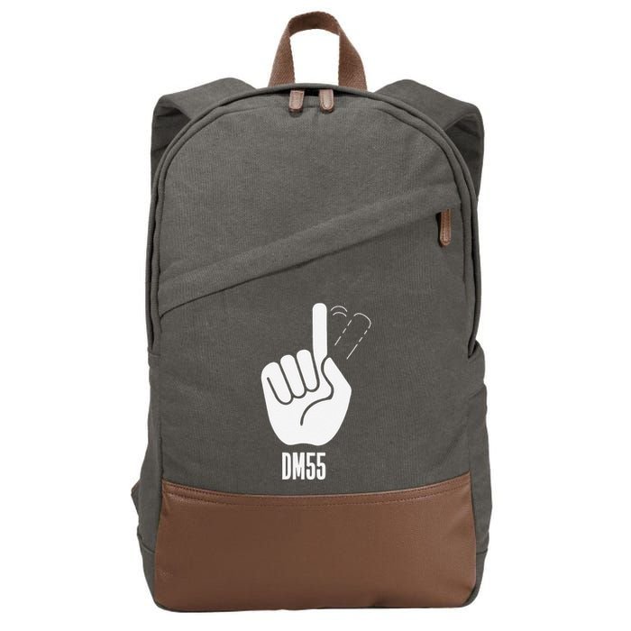 Dm 55 Honor Dikembe Dm 55 For Fan Cotton Canvas Backpack
