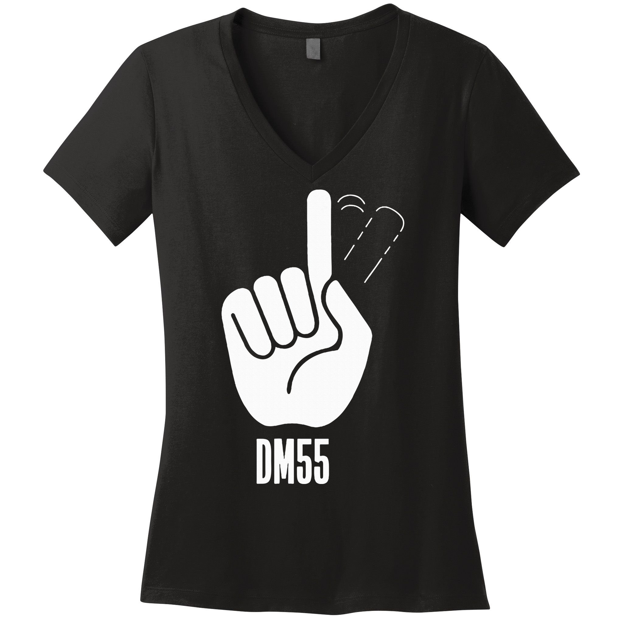 Dm 55 Honor Dikembe Dm 55 Women's V-Neck T-Shirt