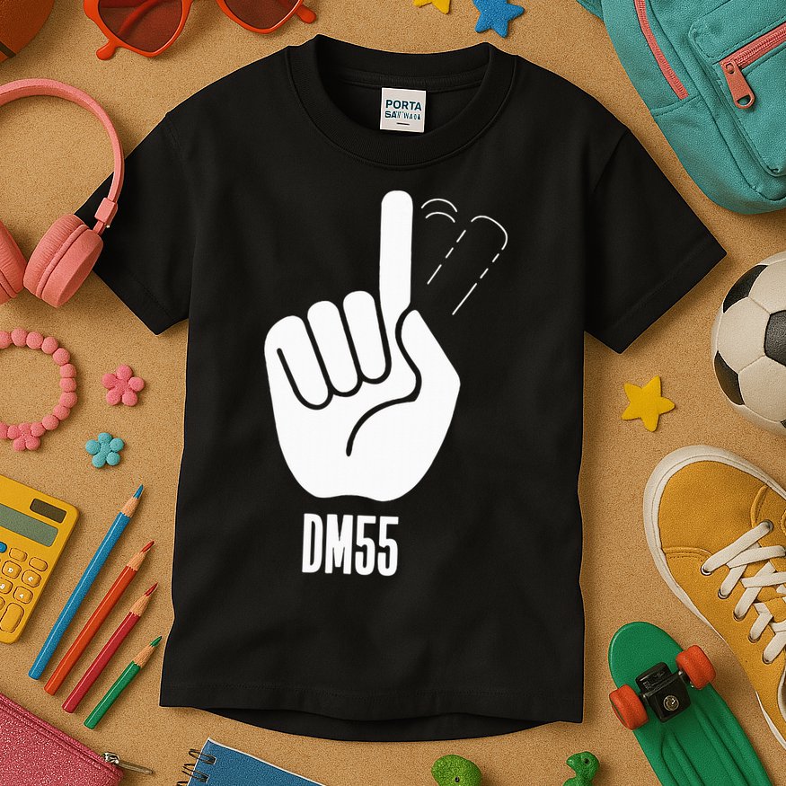 Dm 55 Honor Dikembe Dm 55 Kids T-Shirt