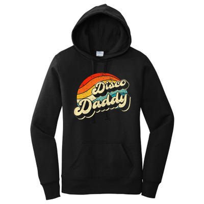 Disco 70's Costume Wo Retro Disco Daddy Women's Pullover Hoodie