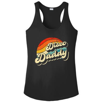 Disco 70's Costume Wo Retro Disco Daddy Ladies PosiCharge Competitor Racerback Tank