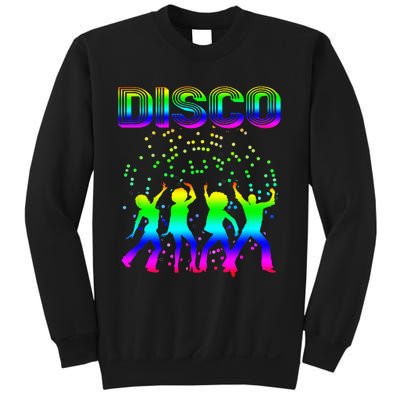 Disco 70s Disco Themed Vintage Retro Dancing Sweatshirt