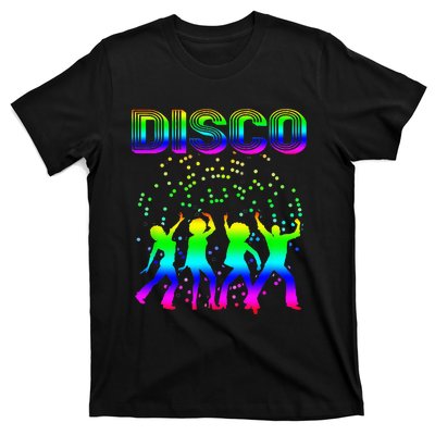 Disco 70s Disco Themed Vintage Retro Dancing T-Shirt