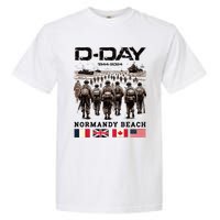 Dday 80th Anniversary Normandy Beach Landing Garment-Dyed Heavyweight T-Shirt