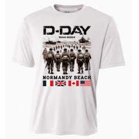 Dday 80th Anniversary Normandy Beach Landing Cooling Performance Crew T-Shirt