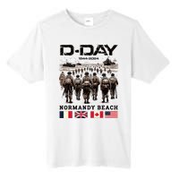 Dday 80th Anniversary Normandy Beach Landing Tall Fusion ChromaSoft Performance T-Shirt