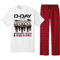 Dday 80th Anniversary Normandy Beach Landing Pajama Set