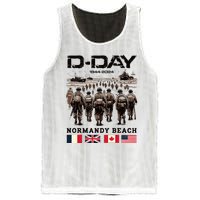 Dday 80th Anniversary Normandy Beach Landing Mesh Reversible Basketball Jersey Tank