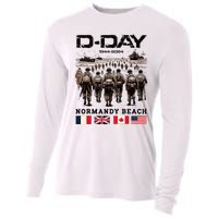 Dday 80th Anniversary Normandy Beach Landing Cooling Performance Long Sleeve Crew