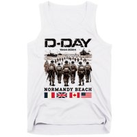 Dday 80th Anniversary Normandy Beach Landing Tank Top