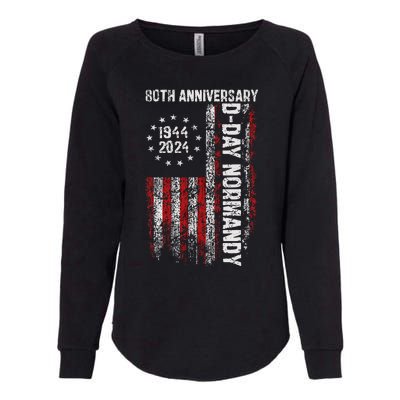 Dday 80th Anniversary Shirts American Flag 1944 Womens California Wash Sweatshirt