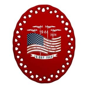 Dday 80th Anniversary Nordy 19442024 Great Gift Ceramic Oval Ornament