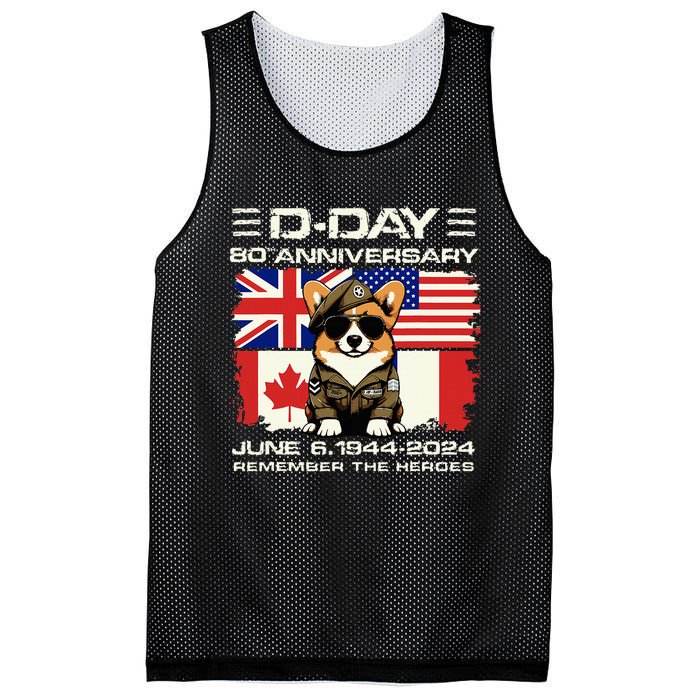 Dday 80th Anniversary Normandy Beachdog D Day Landing Mesh Reversible Basketball Jersey Tank