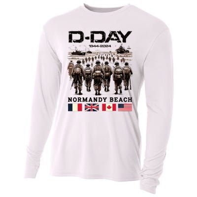 Dday 80th Anniversary Normandy Beach Landing History 1944 Cooling Performance Long Sleeve Crew