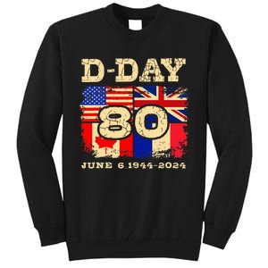 Dday 80th Anniversary Normandy Honoring Those Who Gave All Tall Sweatshirt