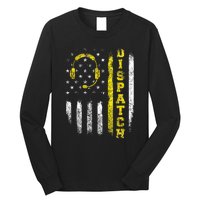 Dispatch 911 Dispatcher First Responder Emergency Call USA Long Sleeve Shirt