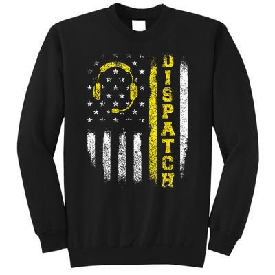 Dispatch 911 Dispatcher First Responder Emergency Call USA Tall Sweatshirt