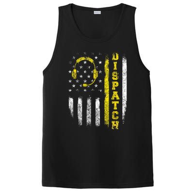 Dispatch 911 Dispatcher First Responder Emergency Call USA PosiCharge Competitor Tank