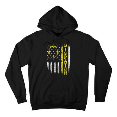 Dispatch 911 Dispatcher First Responder Emergency Call USA Tall Hoodie