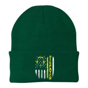 Dispatch 911 Dispatcher First Responder Emergency Call USA Knit Cap Winter Beanie