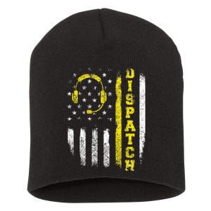 Dispatch 911 Dispatcher First Responder Emergency Call USA Short Acrylic Beanie