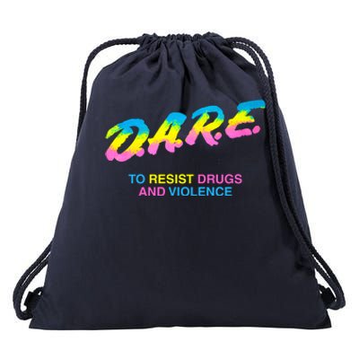 Dare 90s Drugs Gift Drawstring Bag